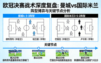 欧冠决赛战术深度复盘：曼城vs国际米兰的阵型博弈与关键节点分析